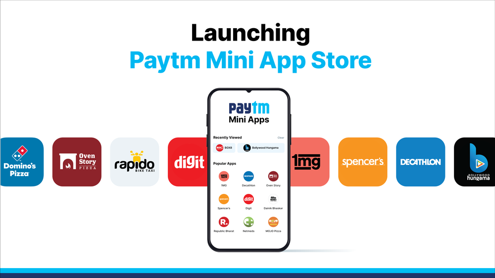 India's Paytm challenges Google, launches its own mini app store