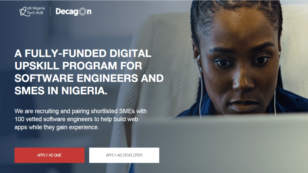 UK-Nigeria Tech Hub and Decagon Institute roll out Developer Placement Programme