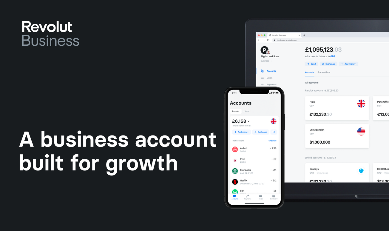 Revolut Business Launch QR codes
