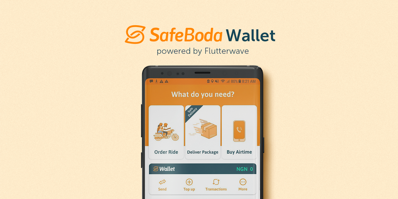 Flutterwave partners SafeBoda to launch SafeBoda Wallet