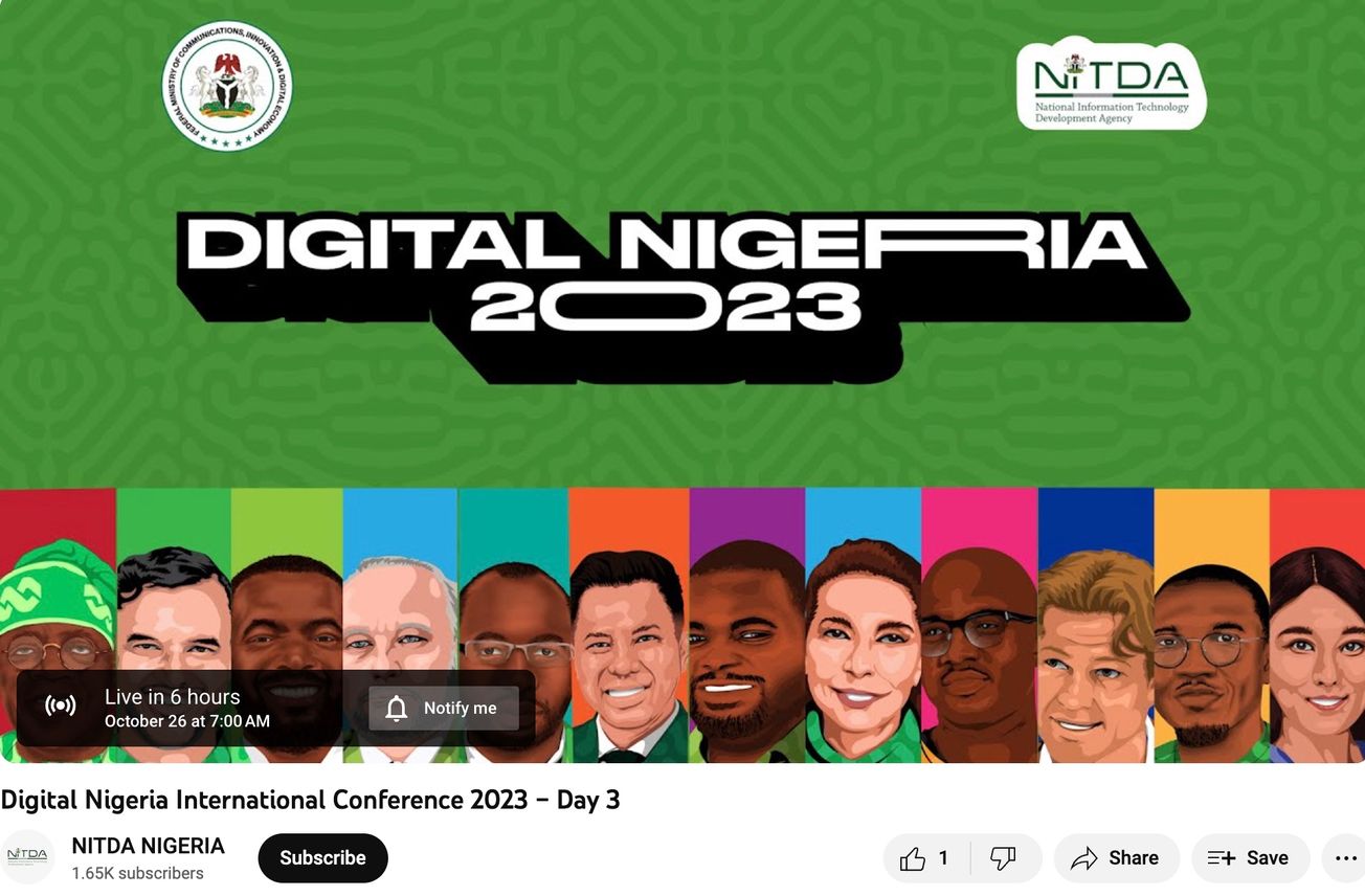 Catch Up on the Digital Nigeria International Conference 2023