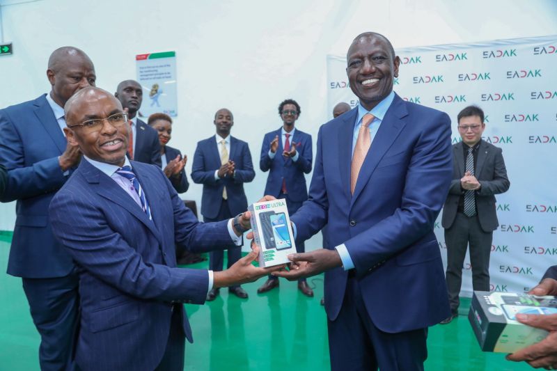 Kenya launches over 20,000 locally-made smartphones