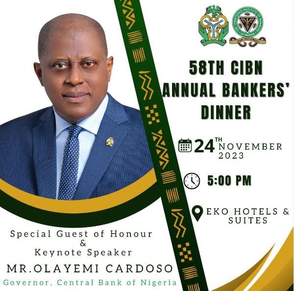CBN Gov. Olayemi Cardoso, to unveil the Bank’s Monetary Policy at 58th CIBN