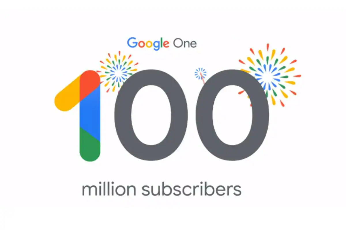 Google One hits over 100 million subscriptions