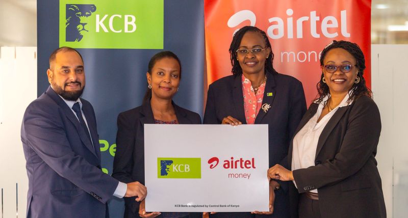 Airtel Kenya and KCB bank partner to foster mobile money interoperability