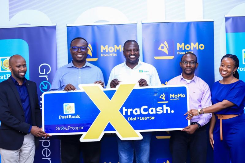 MTN MoMo Uganda and PostBank launch XtraCash