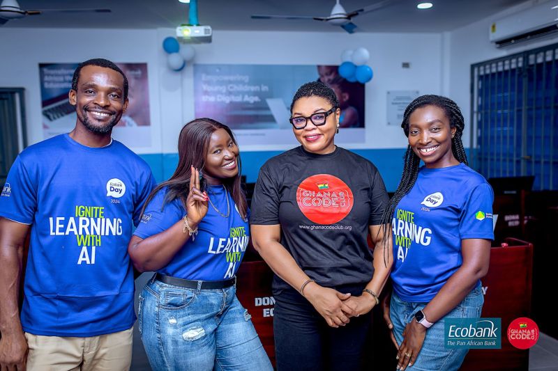 Ecobank Ghana invests millions in digital learning centers